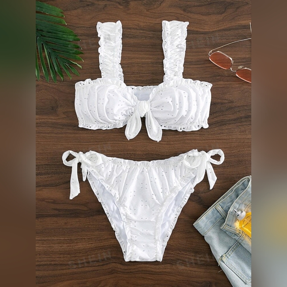 White bikini